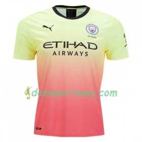 Koszulka Manchester City Trzeci Koszulki Piłkarskie 2019-2020 Krótki Rękaw 